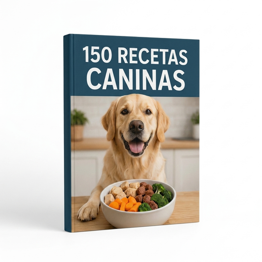 150 RECETAS CANINAS + 8 BONUS GRATIS
